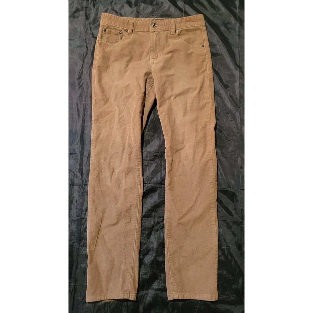 Lucky Brand Girls Corduroy Pants Brown Size Youth 16 Cooper Slim Back To School